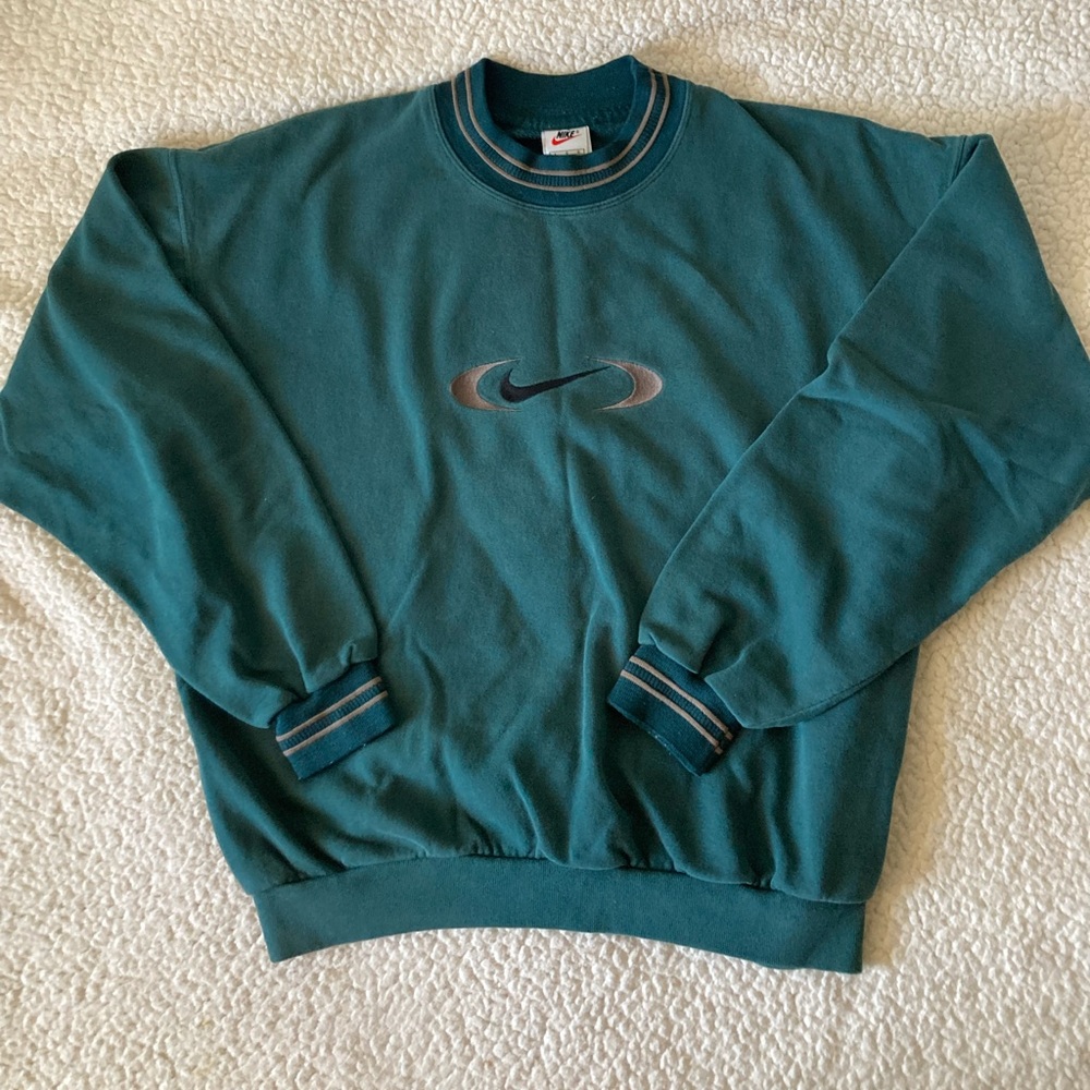 Vintage green Nike sweatshirt